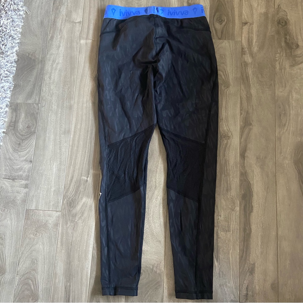 Ivivva By Lululemon Rare Free Speech Leggings